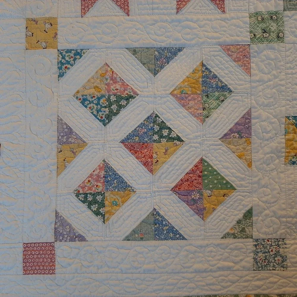 Handmade reproduction fabric